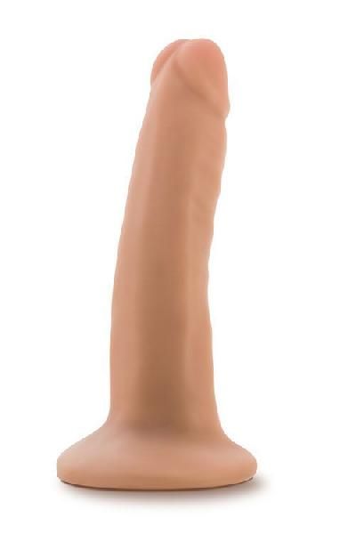 Телесный фаллоимитатор на присоске 5.5 Inch Cock With Suction Cup - 14 см. от Blush Novelties