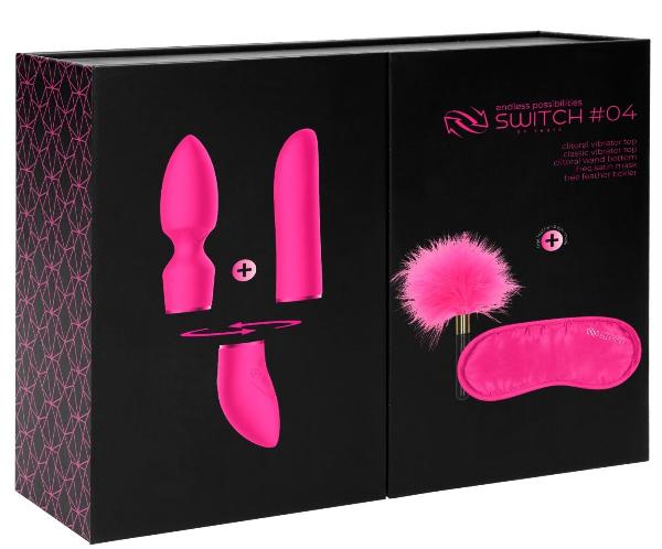 Розовый эротический набор Pleasure Kit №4 от Shots Media BV
