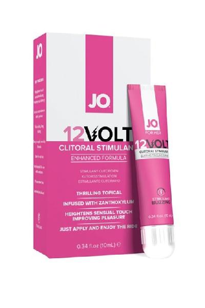 Возбуждающая сыворотка мощного действия JO Volt 12V - 10 мл. от System JO
