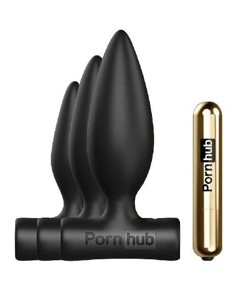 Анальный набор Pornhub Trilogy Anal Training Kit от Pornhub