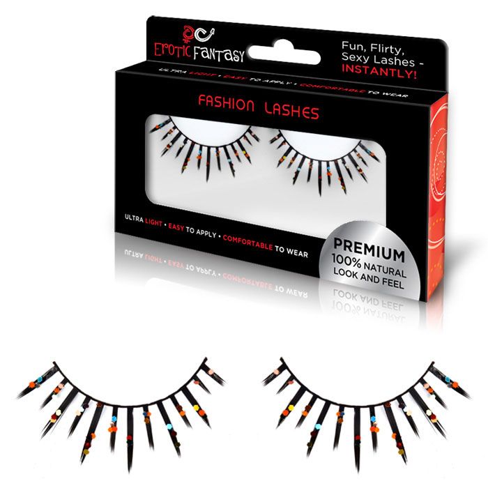 Накладные ресницы Rainbow Rain от Erotic Fantasy