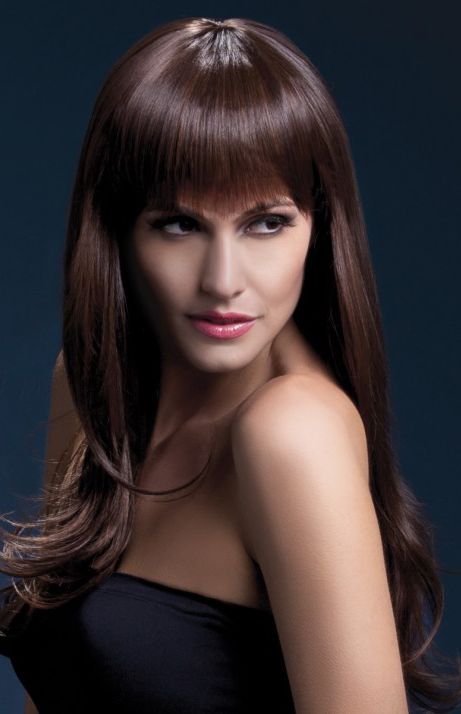 Каштановый парик Sienna от Fever