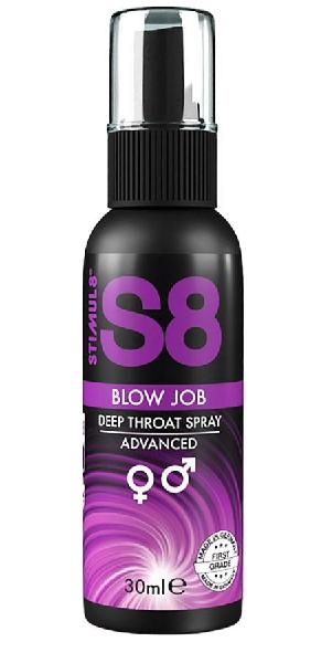Лубрикант для орального секса S8 Deep Throat Spray - 30 мл. от Stimul8