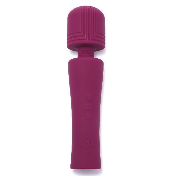 Фиолетовый wand-вибратор Selove PulseWand - 20,3 см. от Selove