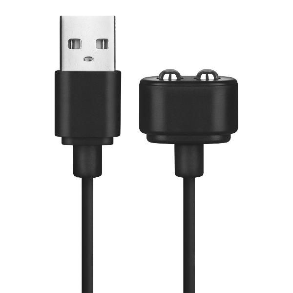Черный магнитный кабель для зарядки Saisfyer USB Charging Cable от Satisfyer