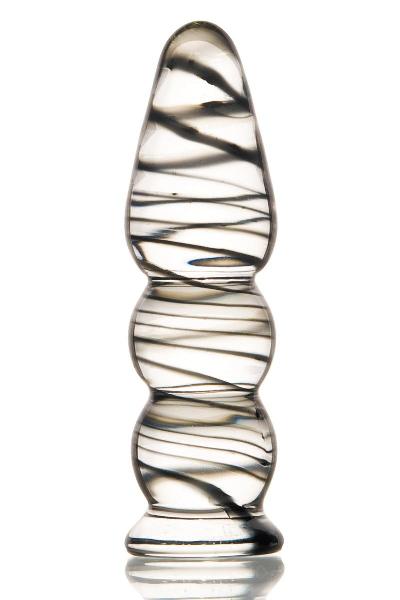 Анальная пробка-елочка - 14,5 см. от Sexus Glass