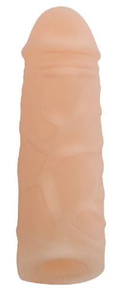 Телесная насадка на пенис Nature Skin - 15,5 см. от Orion