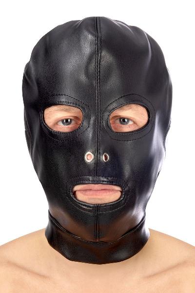 Маска-шлем с прорезями для глаз и рта от Fetish Tentation