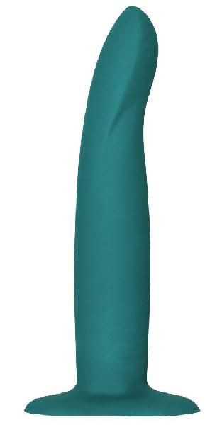 Зеленый гнущийся фаллоимитатор Limba Flex M - 18 см. от Fun Factory