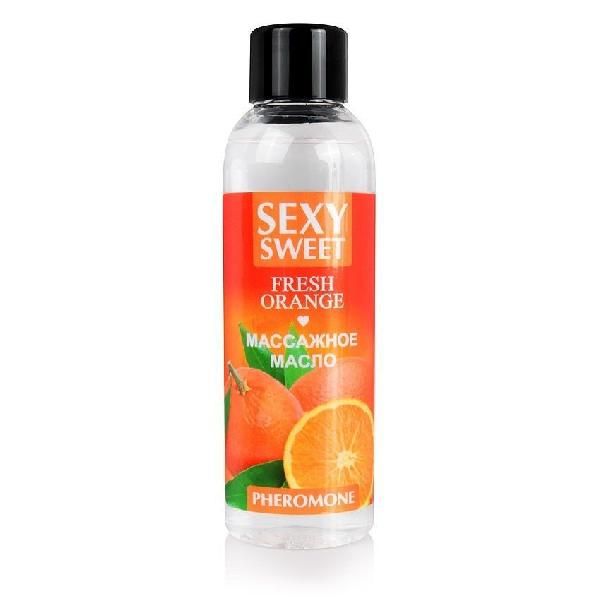 Массажное масло Sexy Sweet Fresh Orange с ароматом апельсина и феромонами - 75 мл. от Биоритм