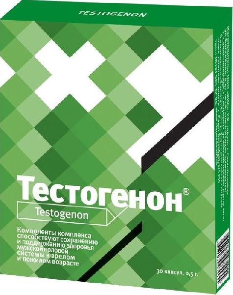 БАД для мужчин  Тестогенон  - 30 капсул (0,5 гр.) от ВИС