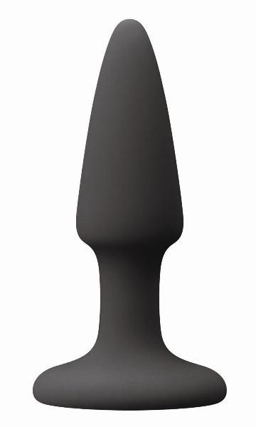 Черная анальная мини-пробка Mini Plug - 9 см. от NS Novelties
