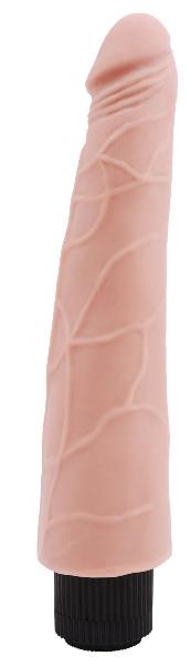 Телесный вибратор-реалистик Flirtation - 24 см. от Chisa