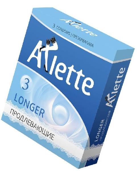 Презервативы Arlette Longer с продлевающим эффектом - 3 шт. от Arlette