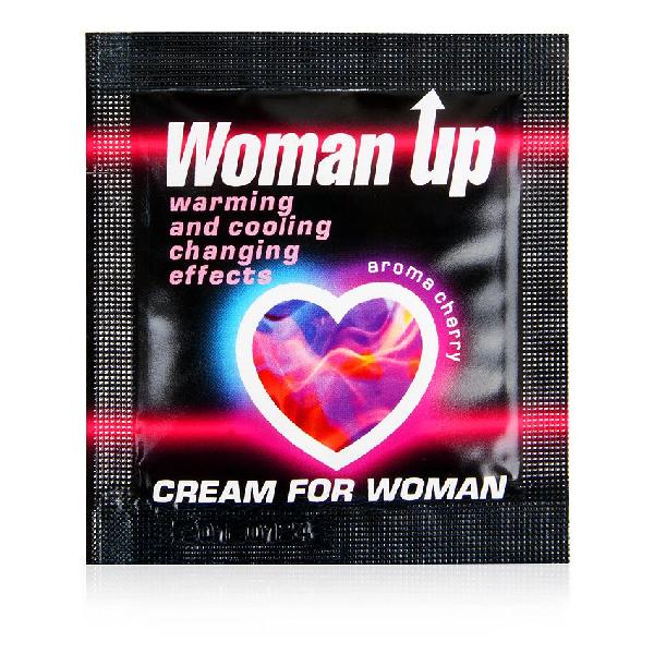Возбуждающий крем для женщин с ароматом вишни Woman Up - 1,5 гр. от Биоритм