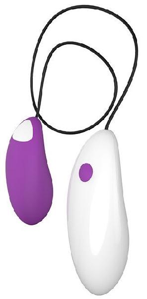 Фиолетовое виброяйцо WIRED LOVE EGG от Dream Toys