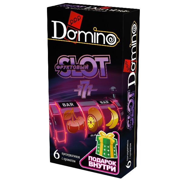 Ароматизированные презервативы DOMINO  Фруктовый слот  - 6 шт. от Domino