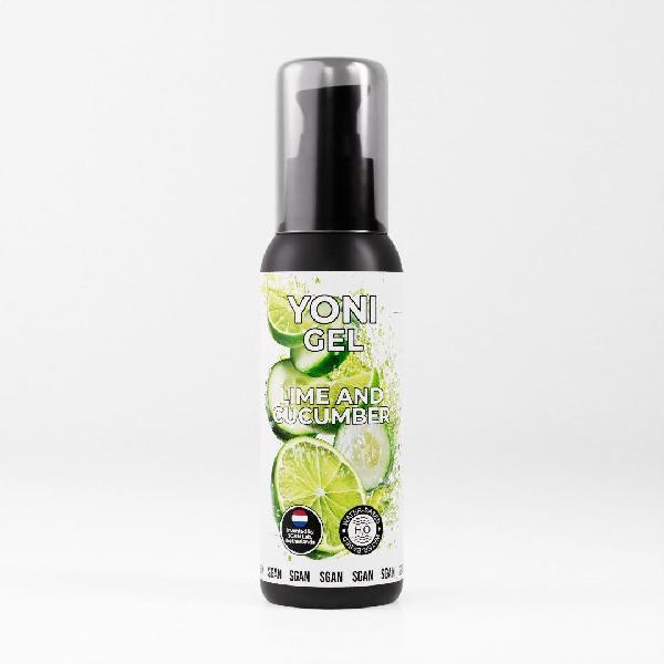 Лубрикант для орального секса SGAN со вкусом лайма и огурца - 100 мл. от SGAN