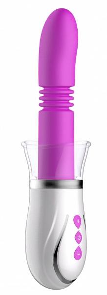 Фиолетовый набор Thruster 4 in 1 Rechargeable Couples Pump Kit от Shots Media BV