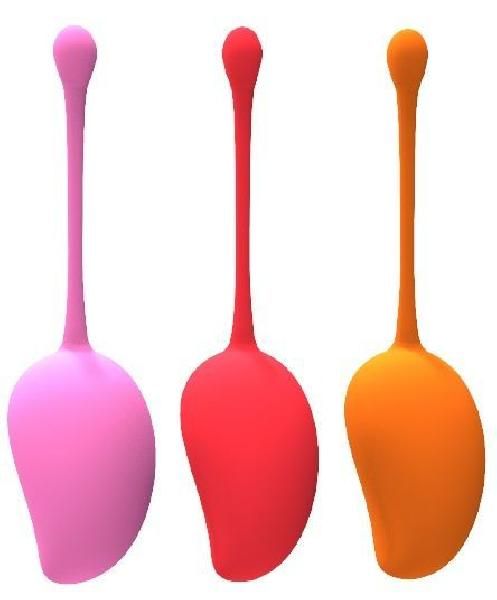 Набор из 3 вагинальных шариков KEGEL EXERCISE SET от Dream Toys