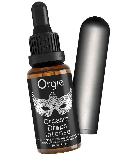 Набор Orgie Orgasmic Bullet: вибропуля и возбуждающий гель Orgasm Drops Intense от ORGIE