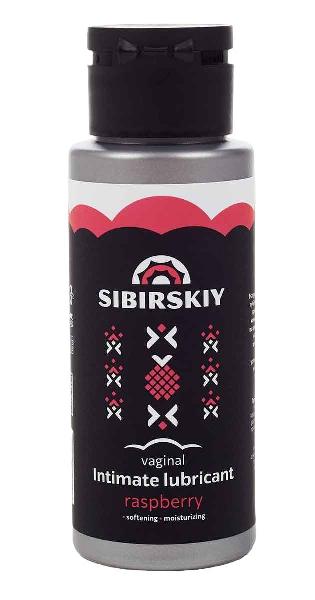 Интимный лубрикант на водной основе SIBIRSKIY с ароматом лесной малины - 100 мл. от Sibirskiy