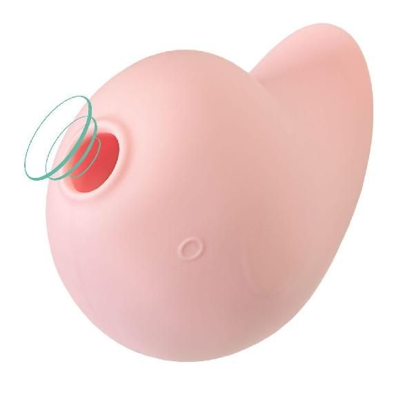 Розовый вакуум-волновой клитора Chick от ToyFa
