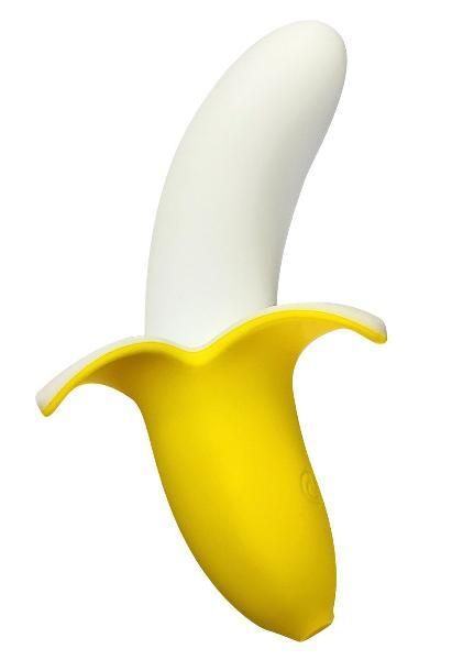 Оригинальный мини-вибратор в форме банана Mini Banana - 13 см. от Devi