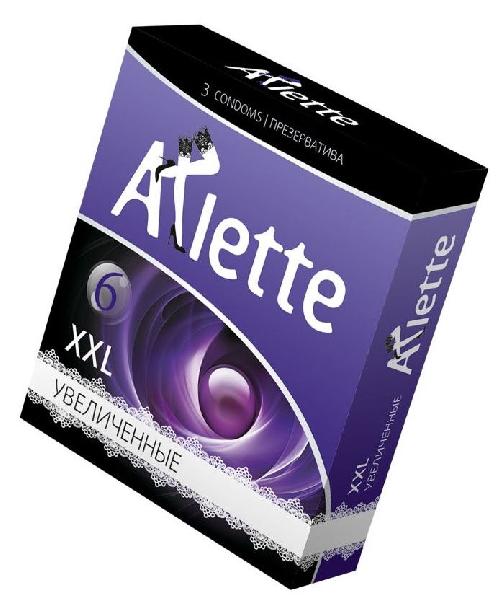 Презервативы Arlette XXL увеличенного размера - 3 шт. от Arlette