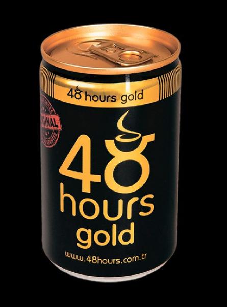 Возбуждающий газированный напиток 48 hours gold - 150 мл. от 48 Hours