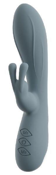 Силиконовый вибратор-кролик VELINA Rabbit Vibrator - 20 см. от Orion