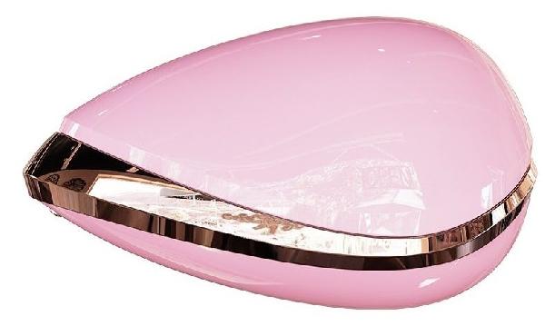 Розовый мембранный клиторальный стимулятор K-King от Kiss Toy