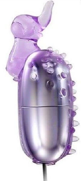 Фиолетовое виброяйцо Elephant от Bior toys