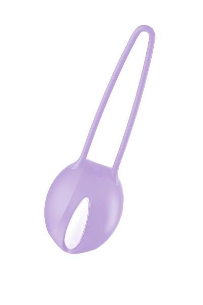 Сиреневый вагинальный шарик Smartballs Uno с петлей от Fun Factory