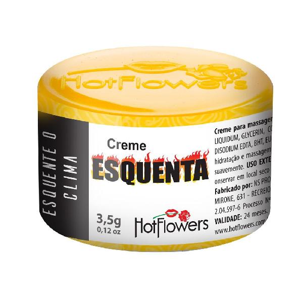Возбуждающий крем Esquenta с разогревающим эффектом - 3,5 гр. от HotFlowers