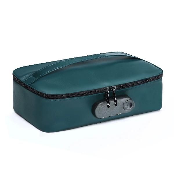 Зеленая сумочка для хранения игрушек Discreet Box от Dorcel