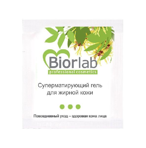 Суперматирующий гель BiorLab для жирной кожи - 3 гр. от Биоритм