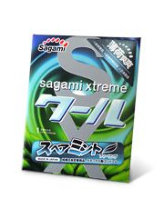 Презерватив Sagami Xtreme Mint с ароматом мяты - 1 шт. от Sagami Презерватив Sagami Xtreme Mint с ароматом мяты - 1 шт. от Sagami