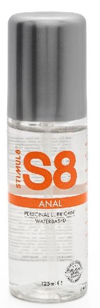 Анальная смазка на водной основе S8 Anal Lube - 125 мл. от Stimul8