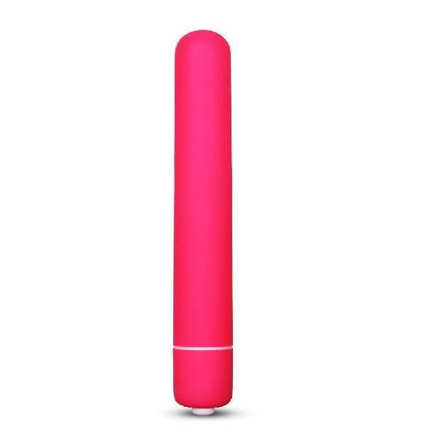 Розовая вибропуля X-Basic 10 Speeds - 13 см. от Lovetoy