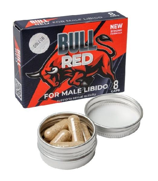 Пищевой концентрат для мужчин BULL RED - 8 капсул от Sitabella