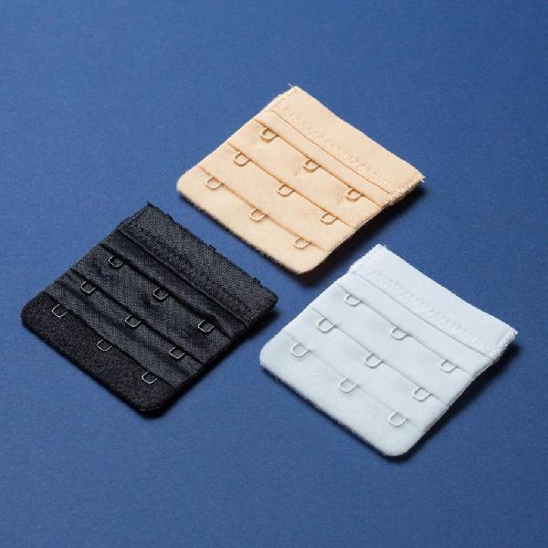 Набор из 3 разноцветных удлинителей для бюстгальтера шириной в 3 крючка от Dentelle