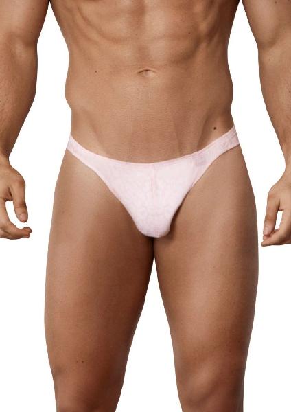 Розовые трусы-тонги Shining Thong от Clever Masculine Underwear