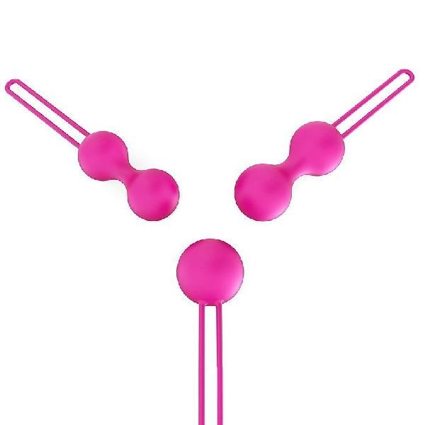 Набор из трех розовых вагинальных шариков Erokay от Erokay