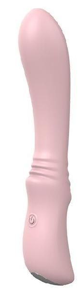Розовый гладкий вибратор FLEXIBLE SWEETHEART - 12 см. от Dream Toys