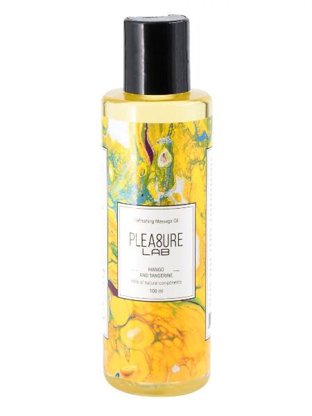 Массажное масло Pleasure Lab Refreshing с ароматом манго и мандарина - 100 мл. от Pleasure Lab