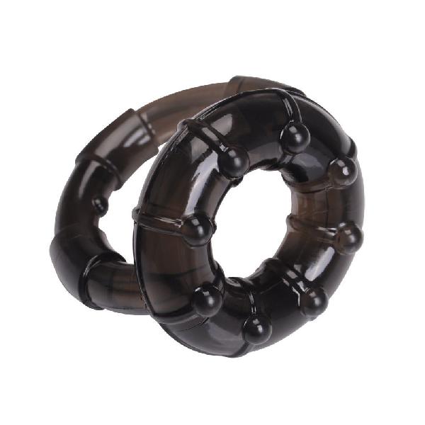 Дымчатое двойное эрекционное кольцо Dual Enhancement Ring от Chisa