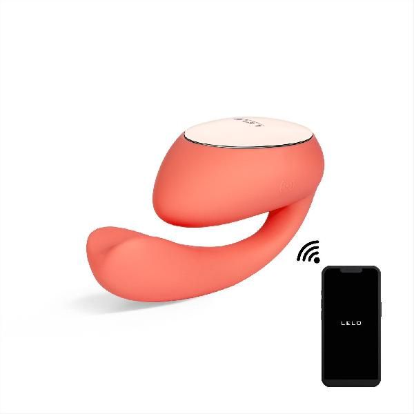 Коралловый вибратор с управлением через приложение Lelo Ida Wave от Lelo