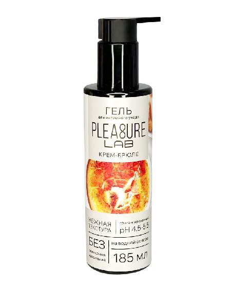 Съедобный лубрикант на водной основе Pleasure Lab с ароматом крем-брюле - 185 мл. от Pleasure Lab