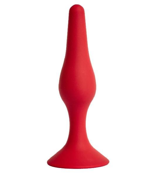 Бордовая анальная пробка Gravity M - 11 см. от Le Frivole